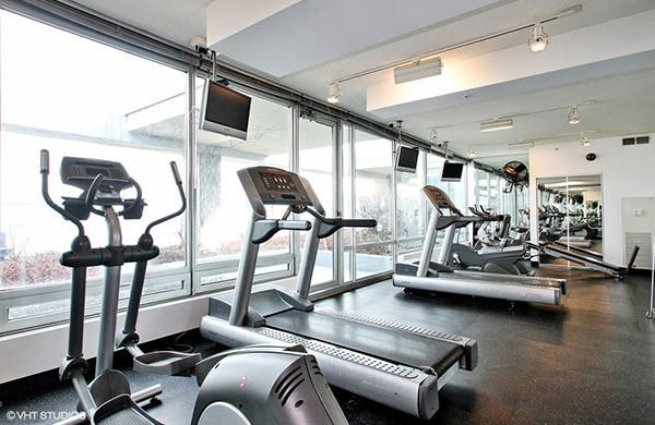 Optima Old Orchard Woods Fitness Center with Cardio Machines and Free Weights